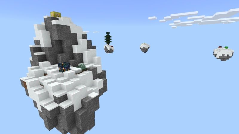 Lucky Blocks Winter Skyblock by Fall Studios