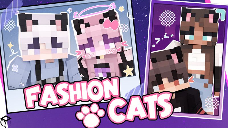Fashion Cats on the Minecraft Marketplace by Black Arts Studios Fashion Cats on the Minecraft Marketplace by Black Arts Studios