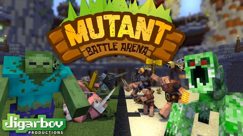 Mutant Battle Arena on the Minecraft Marketplace by Jigarbov Productions