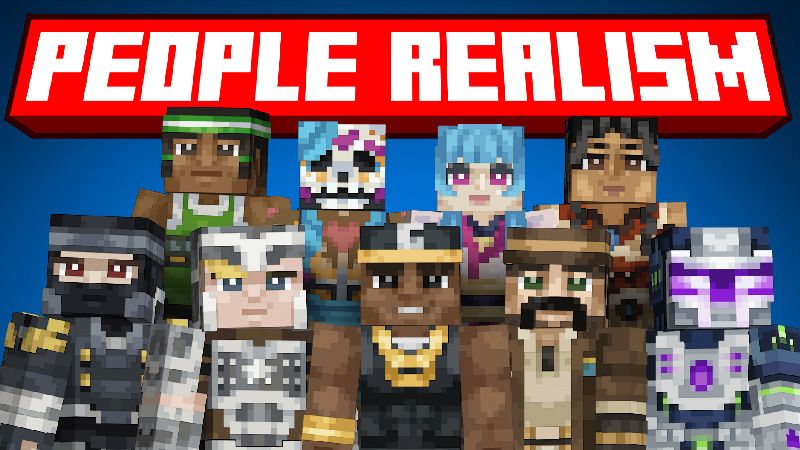 People Realism on the Minecraft Marketplace by Kora Studios