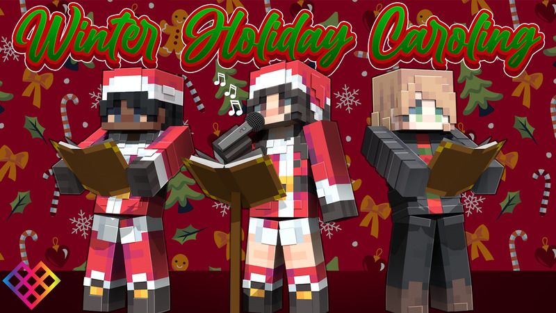 Winter Holiday Caroling on the Minecraft Marketplace by Rainbow Theory