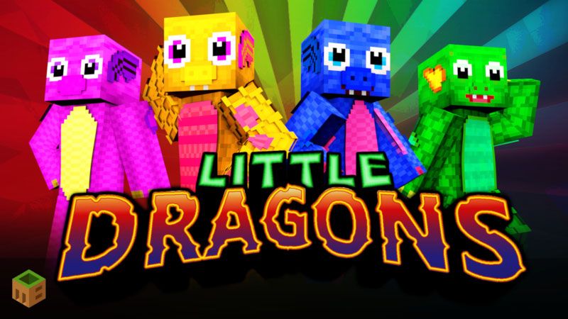Little Dragons on the Minecraft Marketplace by MobBlocks Little Dragons on the Minecraft Marketplace by MobBlocks