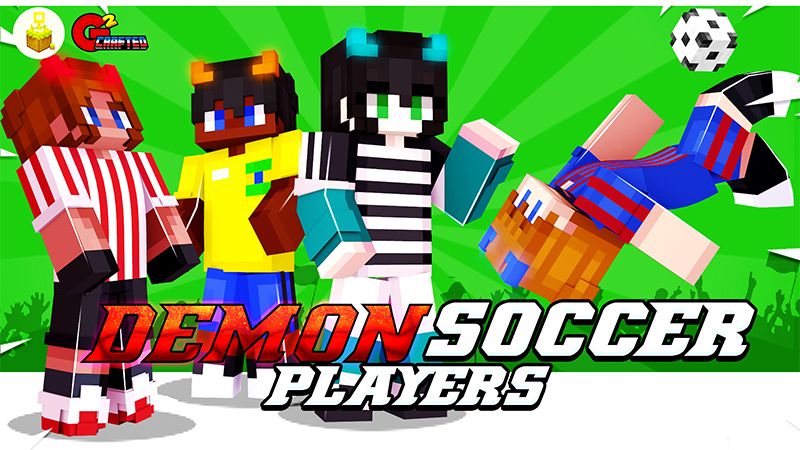 Demon Soccer Players on the Minecraft Marketplace by G2Crafted
