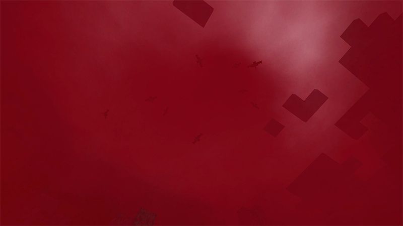 Crimson Moon by Owls Cubed