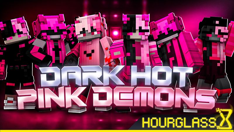 Dark Hot Pink Demons on the Minecraft Marketplace by Hourglass Studios
