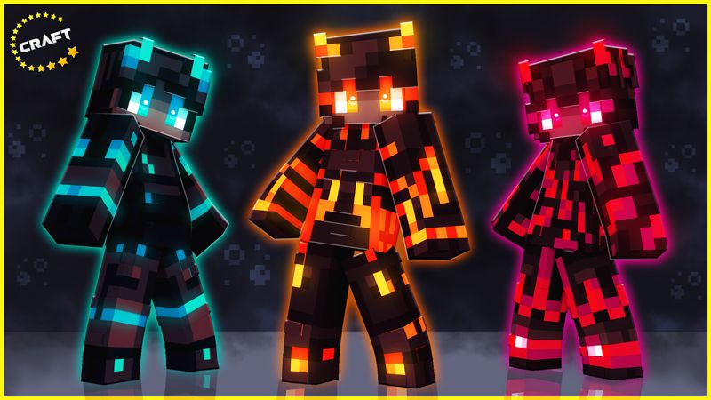 Glow Demons on the Minecraft Marketplace by The Craft Stars