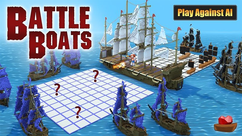 Battle Boats on the Minecraft Marketplace by Lifeboat