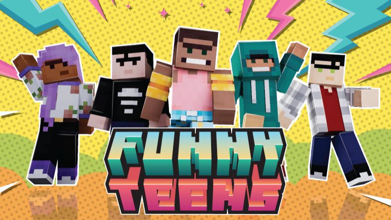 Funny Teens on the Minecraft Marketplace by Cynosia Funny Teens on the Minecraft Marketplace by Cynosia