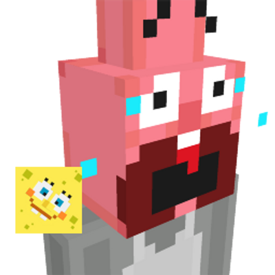 Patrick Head Screaming on the Minecraft Marketplace by Spark Universe