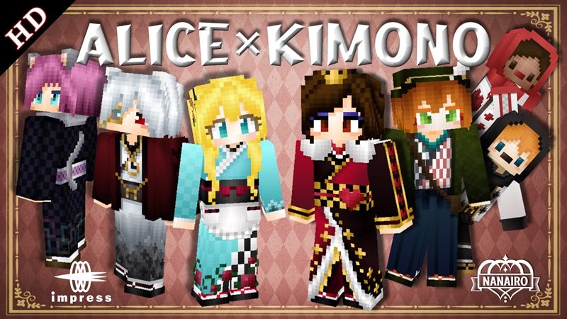Alice Kimono HD on the Minecraft Marketplace by Impress Alice Kimono HD on the Minecraft Marketplace by Impress