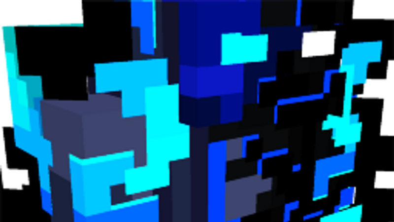 Blue Shadow Suit on the Minecraft Marketplace by Diveblocks