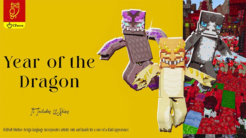 Year of the Dragon on the Minecraft Marketplace by DeliSoft Studios