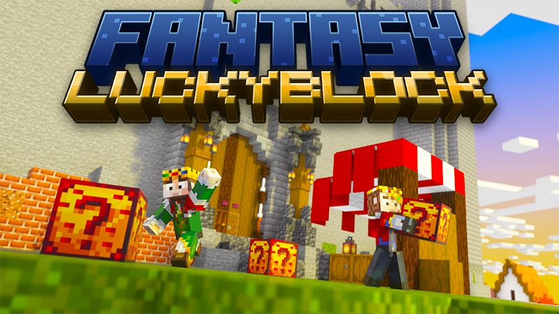 Fantasy LuckyBlock on the Minecraft Marketplace by Piki Studios Fantasy LuckyBlock on the Minecraft Marketplace by Piki Studios