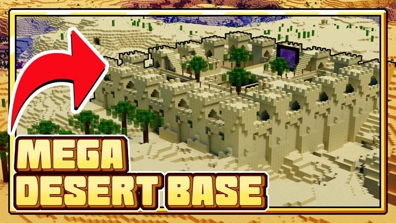 Mega Desert Base on the Minecraft Marketplace by Magefall