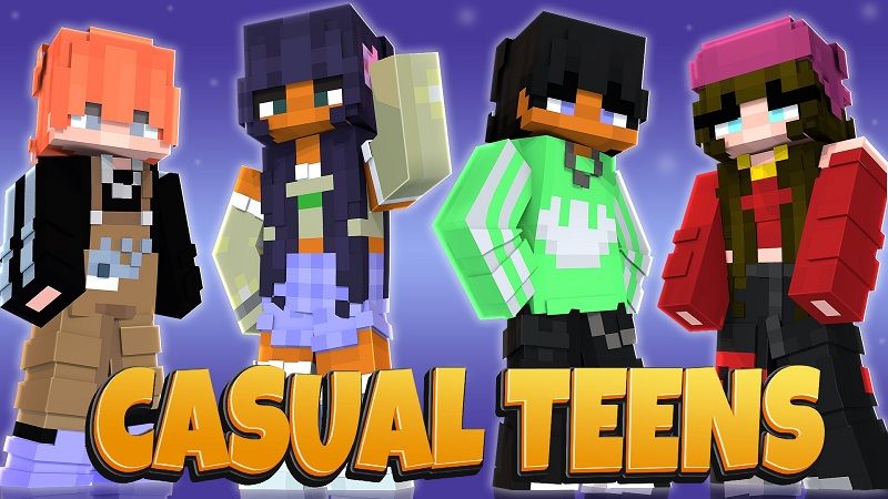 Casual Teens on the Minecraft Marketplace by Street Studios Casual Teens on the Minecraft Marketplace by Street Studios