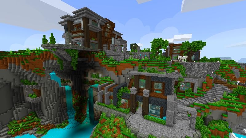 Modern House: Cliffside! by VoxelBlocks