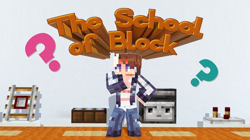 The School of Block on the Minecraft Marketplace by Scai Quest The School of Block on the Minecraft Marketplace by Scai Quest