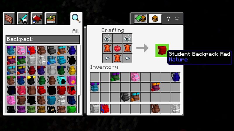 BACKPACKS: CRAFTABLE 2 by Kreatik Studios