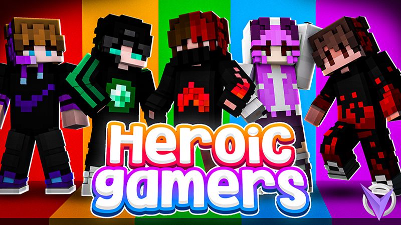 Heroic Gamers by Team Visionary (Minecraft Skin Pack) - Minecraft ...