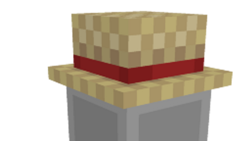 Straw Hat on the Minecraft Marketplace by Senior Studios
