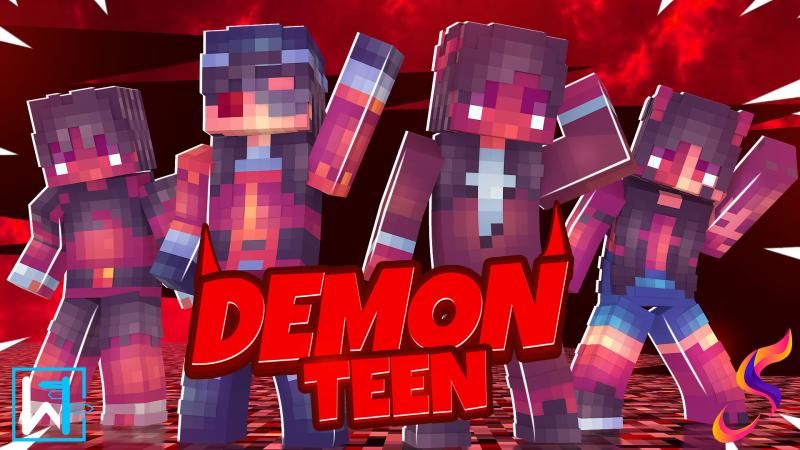 Demon Teen by Waypoint Studios (Minecraft Skin Pack) - Minecraft ...