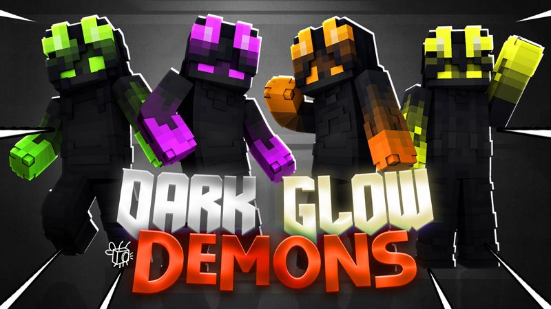 Dark Glow Demons on the Minecraft Marketplace by Blu Shutter Bug