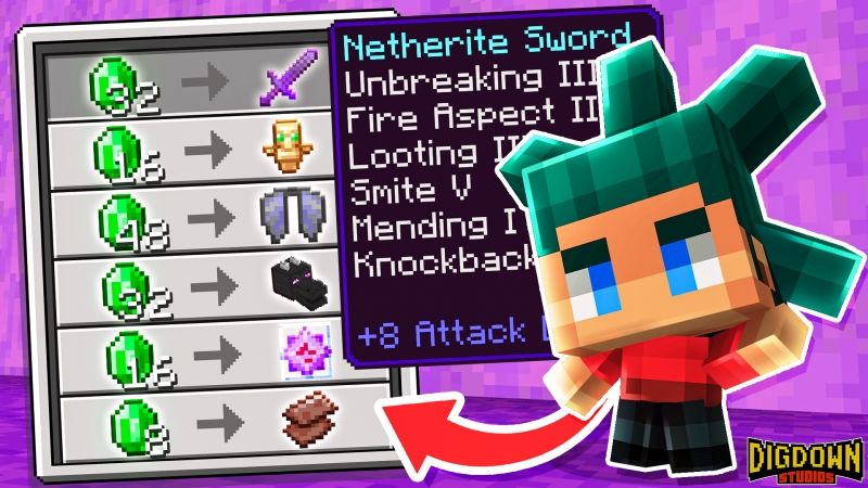 Tiny Traders on the Minecraft Marketplace by Dig Down Studios Tiny Traders on the Minecraft Marketplace by Dig Down Studios