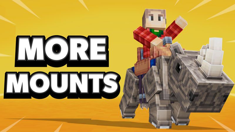 More Mounts on the Minecraft Marketplace by Foxel Games