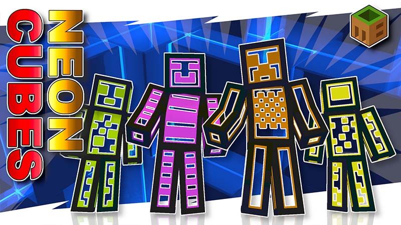 Neon Cubes on the Minecraft Marketplace by MobBlocks