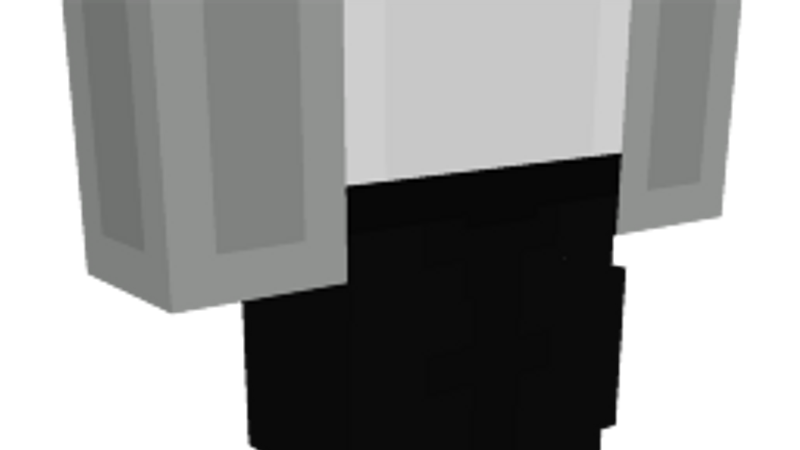 White Glitch Trousers on the Minecraft Marketplace by NovaEGG