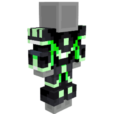 Neon Green Sci Fi Suit on the Minecraft Marketplace by Spark Universe