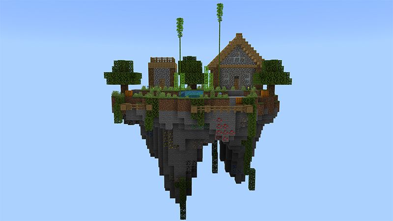 Village One Block Skyblock by Pickaxe Studios