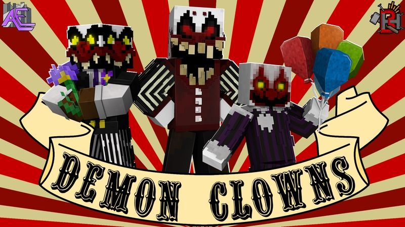 Demon Clowns on the Minecraft Marketplace by Builders Horizon