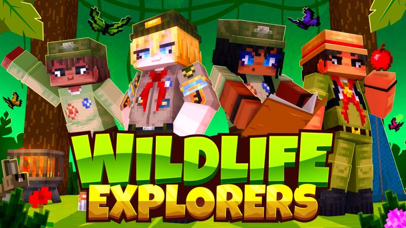 Wildlife Explorers on the Minecraft Marketplace by CrackedCubes Wildlife Explorers on the Minecraft Marketplace by CrackedCubes