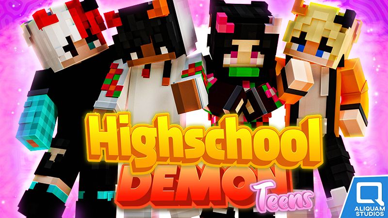 Highschool Demon Teens on the Minecraft Marketplace by Aliquam Studios Highschool Demon Teens on the Minecraft Marketplace by Aliquam Studios