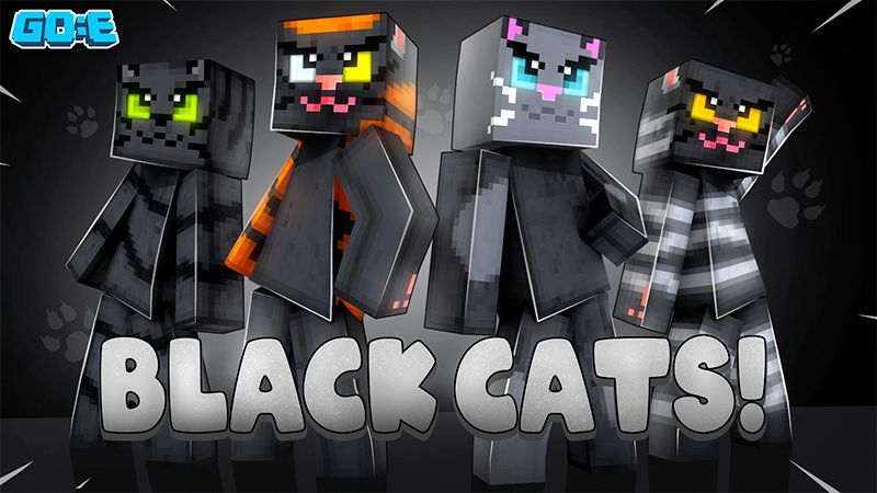 Black Cats on the Minecraft Marketplace by GoE-Craft Black Cats on the Minecraft Marketplace by GoE-Craft