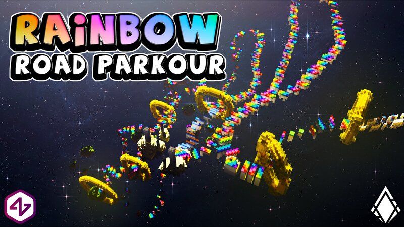 Parkour Rainbow Road