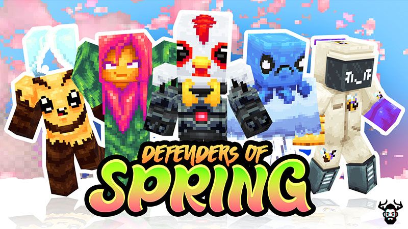 Defenders of Spring on the Minecraft Marketplace by Mike Gaboury Defenders of Spring on the Minecraft Marketplace by Mike Gaboury
