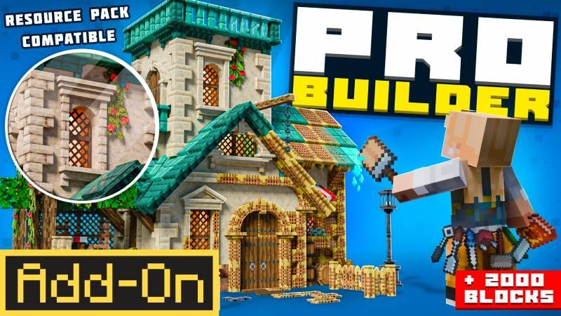 PRO Builder AddOn on the Minecraft Marketplace by Maca Designs