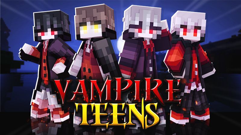 Vampire Teens on the Minecraft Marketplace by Cypress Games Vampire Teens on the Minecraft Marketplace by Cypress Games