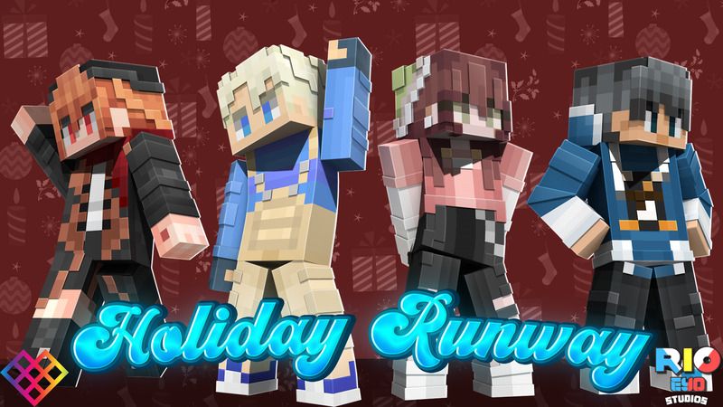 Holiday Runway on the Minecraft Marketplace by Rainbow Theory Holiday Runway on the Minecraft Marketplace by Rainbow Theory