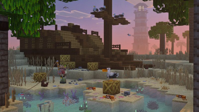 Friendly Fishing Add-On by Minecraft