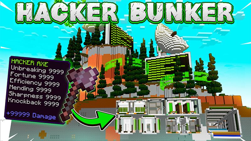 Hacker Bunker on the Minecraft Marketplace by AquaStudio