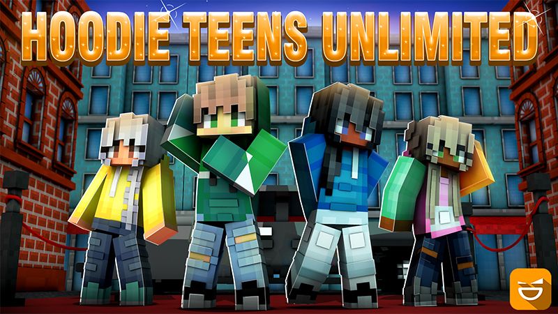 Hoodie Teens Unlimited on the Minecraft Marketplace by Giggle Block Studios Hoodie Teens Unlimited on the Minecraft Marketplace by Giggle Block Studios