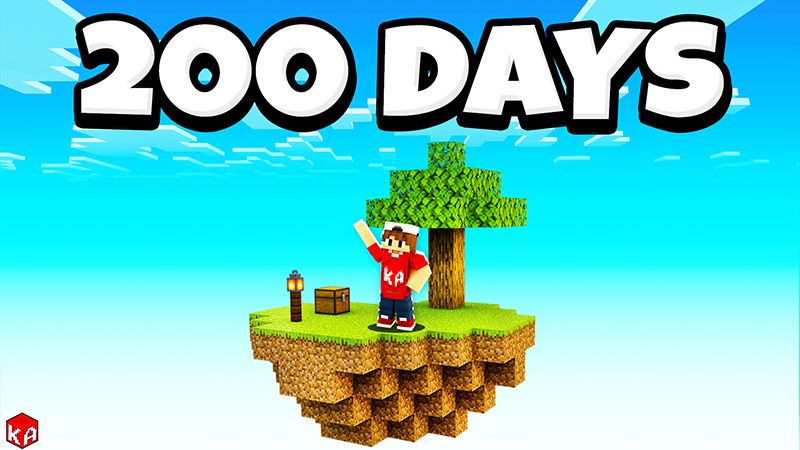 SkyBlock 200 Days Challenge on the Minecraft Marketplace by KA Studios SkyBlock 200 Days Challenge on the Minecraft Marketplace by KA Studios