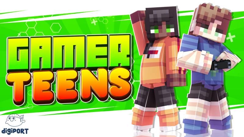 Gamer Teens on the Minecraft Marketplace by DigiPort