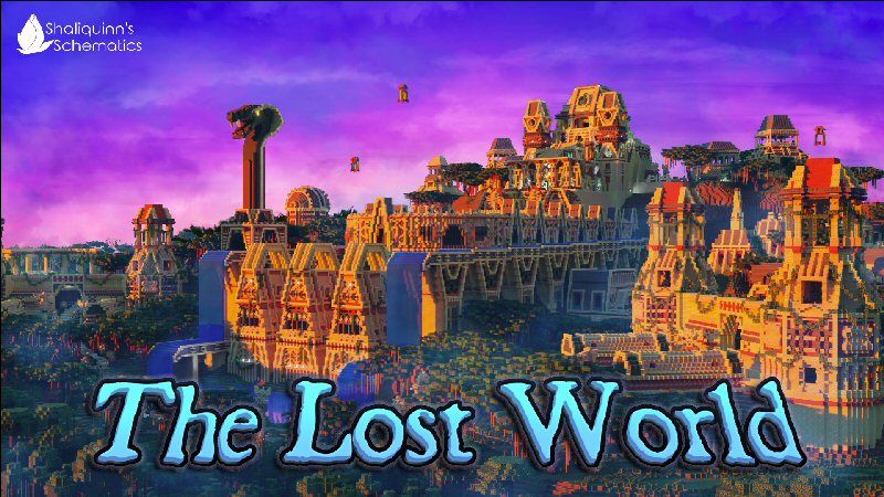 The Lost World on the Minecraft Marketplace by Shaliquinn's Schematics The Lost World on the Minecraft Marketplace by Shaliquinn's Schematics