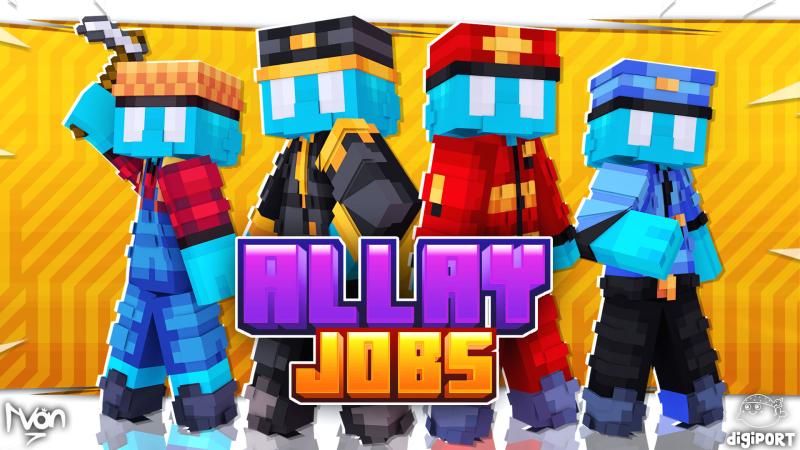 Allay Jobs on the Minecraft Marketplace by DigiPort Allay Jobs on the Minecraft Marketplace by DigiPort