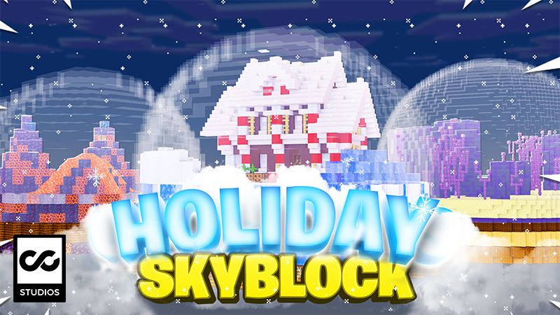 Holiday Skyblock on the Minecraft Marketplace by Chillcraft