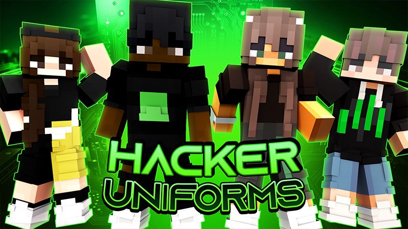 Hacker Uniforms on the Minecraft Marketplace by Cypress Games Hacker Uniforms on the Minecraft Marketplace by Cypress Games